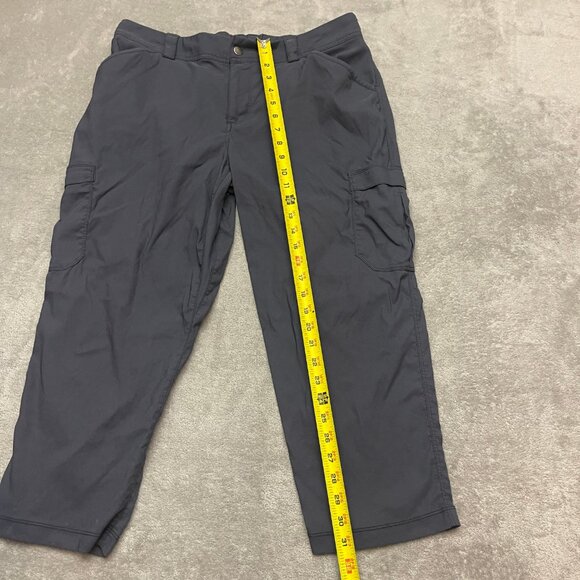 Duluth Trading Company Women's Dry On The Fly Cargo Hiking Pants Gray Size 14x22 - Picture 2 of 10